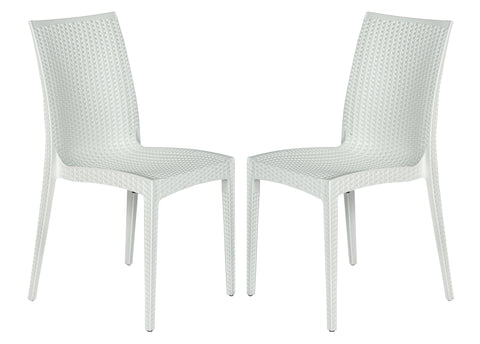 Weave Mace Indoor/Outdoor Dining Chair (Armless)