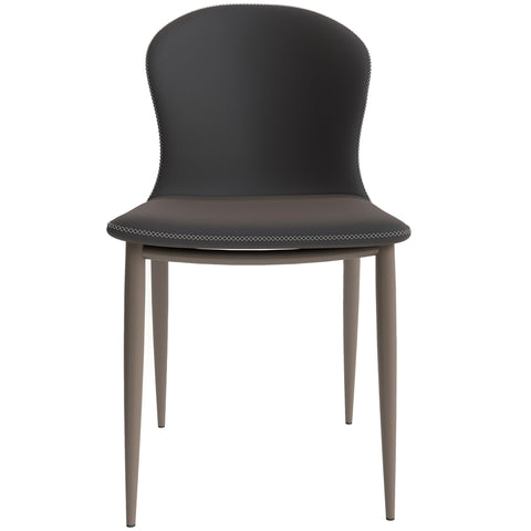 Mosaic Modern Accent Upholstered Dining Chair With Metal Legs Set of 4