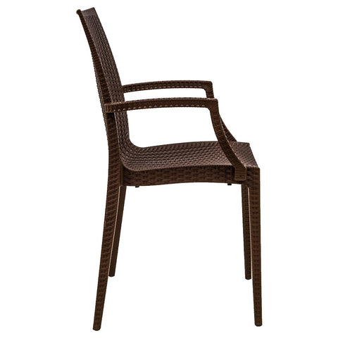 Weave Mace Indoor/Outdoor Chair (With Arms)