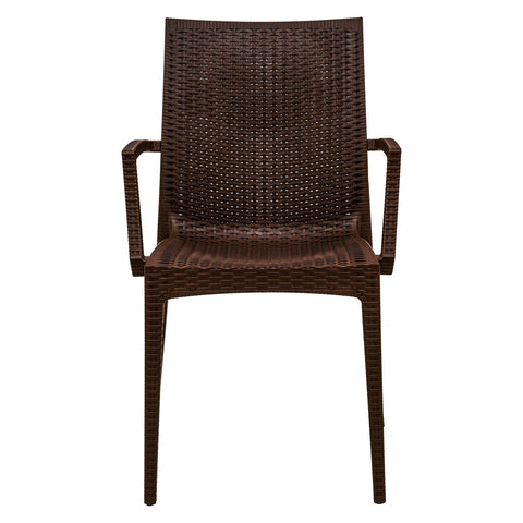 Weave Mace Indoor/Outdoor Chair (With Arms)