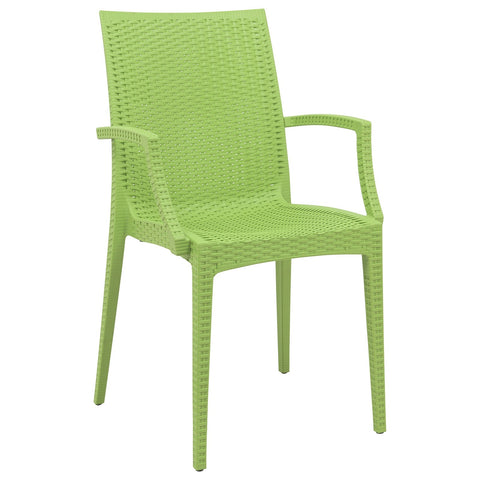 Modern Weave Mace Patio Outdoor Dining Armchair