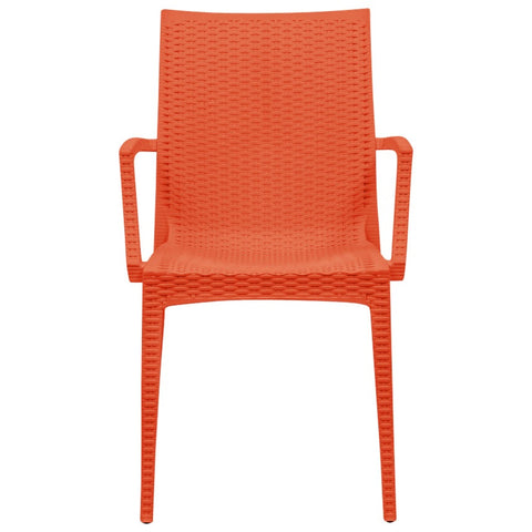 Modern Weave Mace Patio Outdoor Dining Armchair