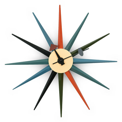 Maxi Modern Design Metal Star Silent Non-Ticking Wall Clock