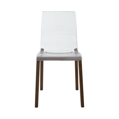 Marsden Modern Dining Side Chair with Beech Wood Legs, Set of 2