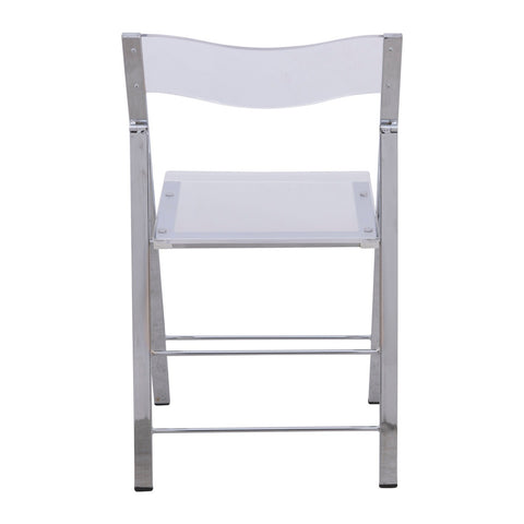 Menno Modern Acrylic Folding Chair