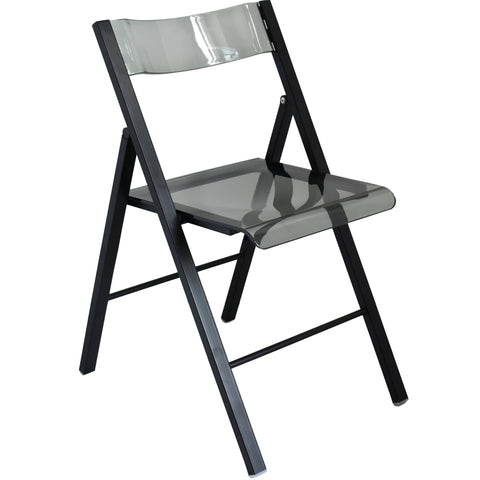 Menno Modern Acrylic Folding Chair