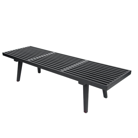 Inwood 5 Feet Platform Bench with Rubberwood Frame and Beech Wood Legs