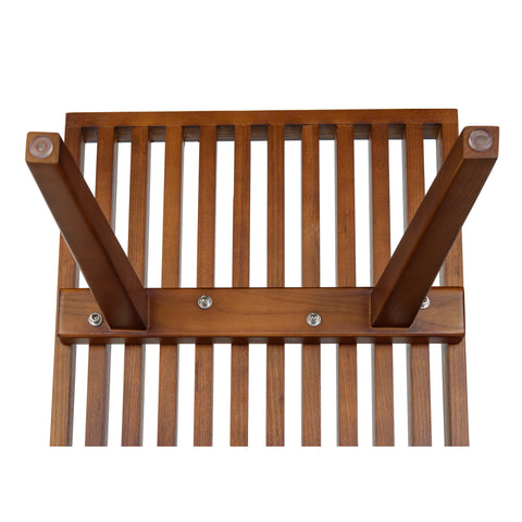 Inwood 5 Feet Platform Bench with Rubberwood Frame and Beech Wood Legs