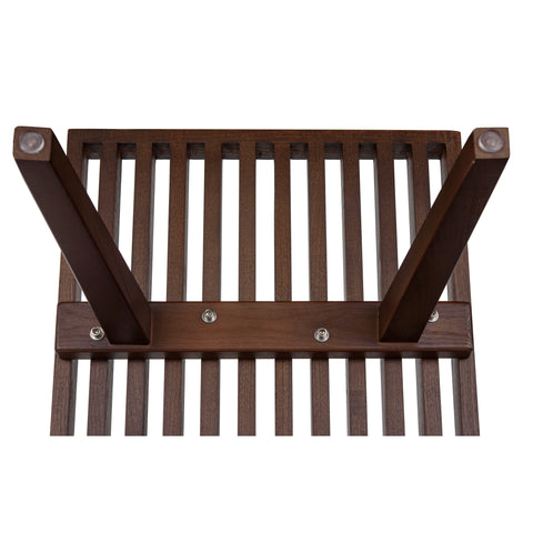 Inwood 5 Feet Platform Bench with Rubberwood Frame and Beech Wood Legs