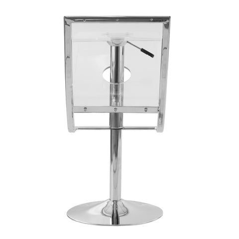 Napoli Transparent Acrylic Bar/Counter Stool