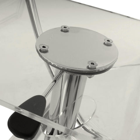 Napoli Transparent Acrylic Bar/Counter Stool