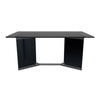 Oryn Modern Rectangular Dining Table with Glass/Sintered Stone Tabletop