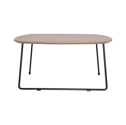 Pemborke Mid Century Modern Square Coffee Table for Living Room and Bedroom