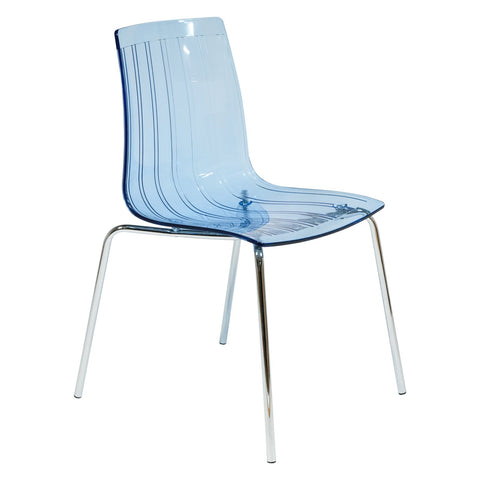 Ralph Modern Pinstripe Design Dining Chair