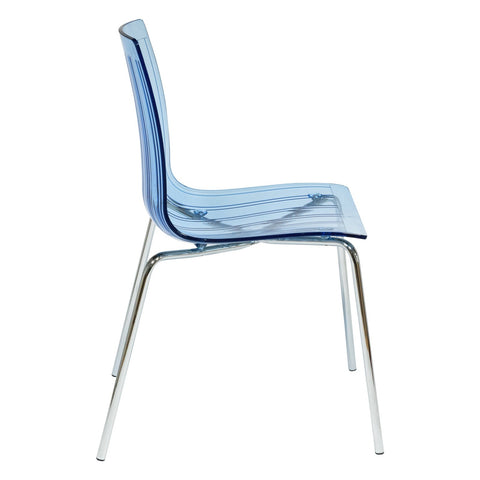 Ralph Modern Pinstripe Design Dining Chair