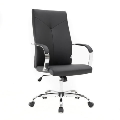 Sonora Modern High-Back Leather Office Chair