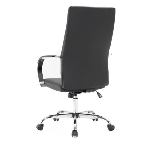 Sonora Modern High-Back Leather Office Chair