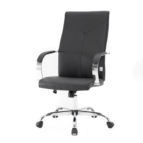 Sonora Modern High-Back Leather Office Chair