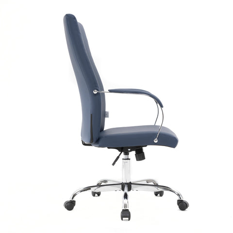 Sonora Modern High-Back Leather Office Chair