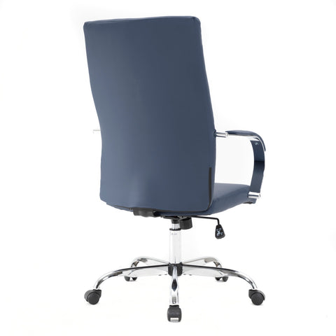 Sonora Modern High-Back Leather Office Chair