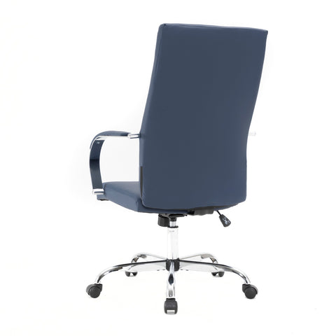 Sonora Modern High-Back Leather Office Chair