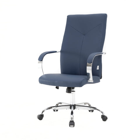 Sonora Modern High-Back Leather Office Chair