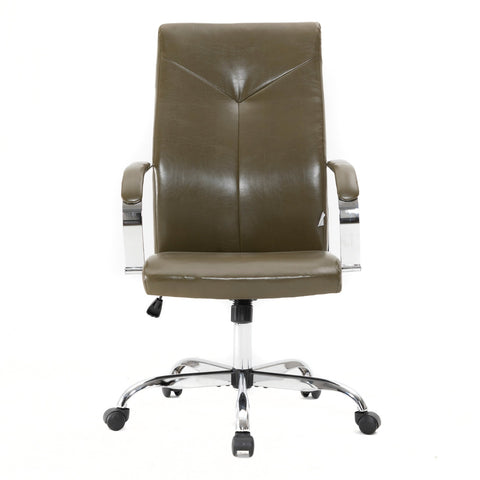 Sonora Modern High-Back Leather Office Chair