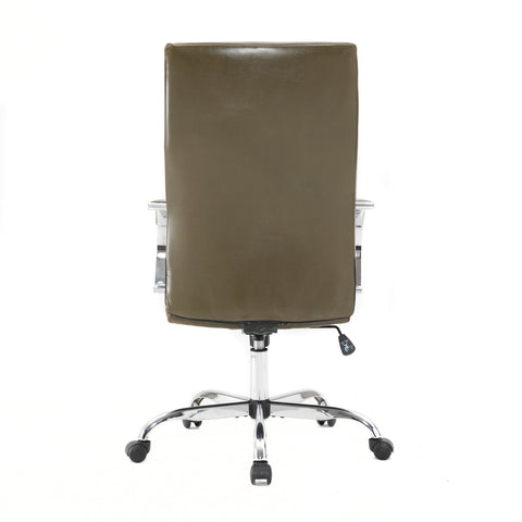 Sonora Modern High-Back Leather Office Chair