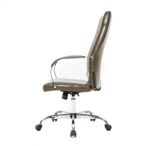 Sonora Modern High-Back Leather Office Chair