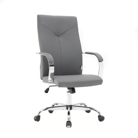 Sonora Modern High-Back Leather Office Chair