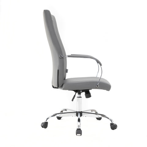 Sonora Modern High-Back Leather Office Chair