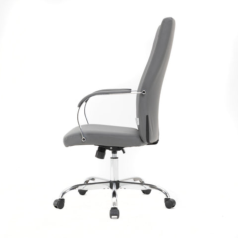 Sonora Modern High-Back Leather Office Chair