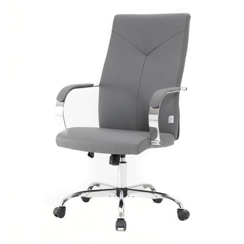 Sonora Modern High-Back Leather Office Chair