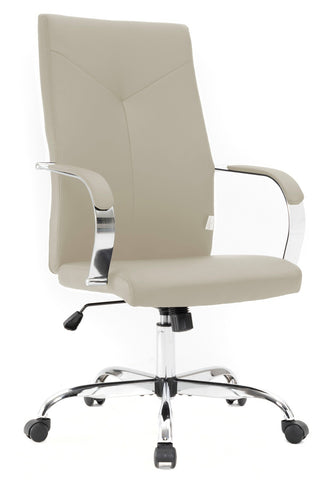 Sonora Modern High-Back Leather Office Chair