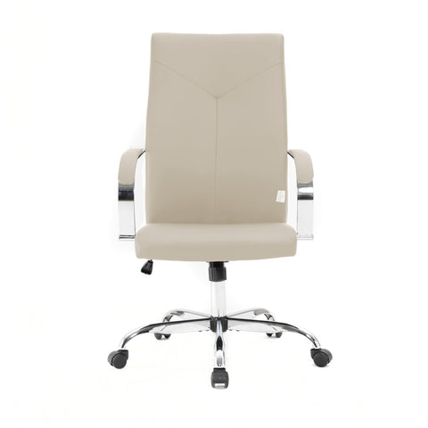 Sonora Modern High-Back Leather Office Chair