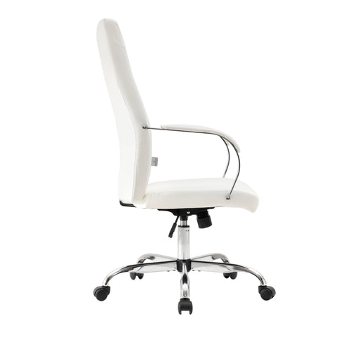 Sonora Modern High-Back Leather Office Chair