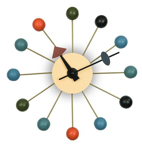 Concordia Modern Design Round Balls Silent Non-Ticking Wall Clock