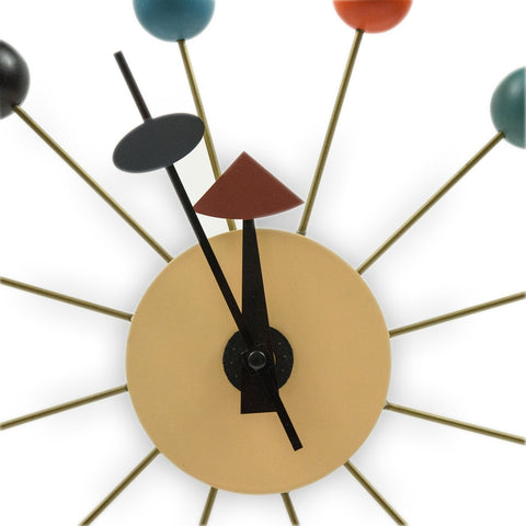 Concordia Modern Design Round Balls Silent Non-Ticking Wall Clock