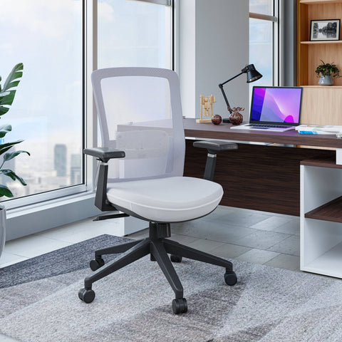 Ingram Ergonomic Modern Office Mesh Task Chair With Adjustable Height